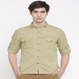 WILDCRAFT FS SOLID SHIRT-BEIGE-XXL - Stepin Adventure #