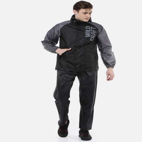 WILDCRAFT CHEATER RAIN SUIT-BLACK - Stepin Adventure