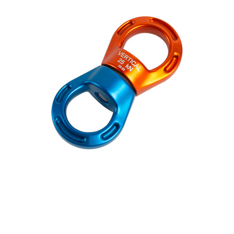 VERTICAL SWIVEL SMALL 25KN-ORANGE/BLUE
