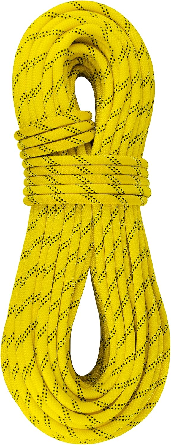 BESTE STATIC ROPE UIAA CERTIFIED 10MM-YELLOW