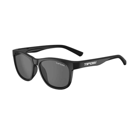 TIFOSI SWANK SATIN BLACK POLARIZED SUNGLASS