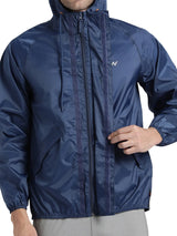 WILDCRAFT CHEATER RAIN SUIT PLUS-NAVY BLUE-XL