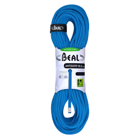 BEAL ROPE ANTIDOTE 10.2MMx200M SOLID BLUE