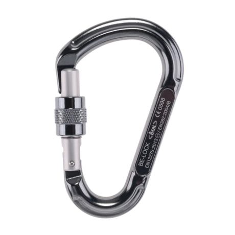 BEAL BE LOCK A VIS CARABINER BLACK - Stepin Adventure #