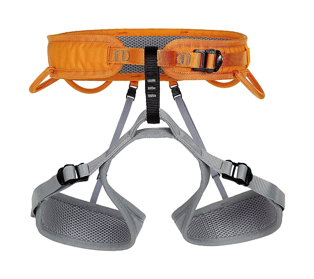 SINGING ROCK RAY HARNESS-M ORANGE/GREY