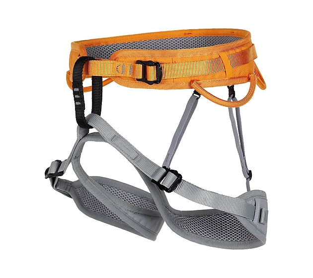 SINGING ROCK RAY HARNESS-M ORANGE/GREY