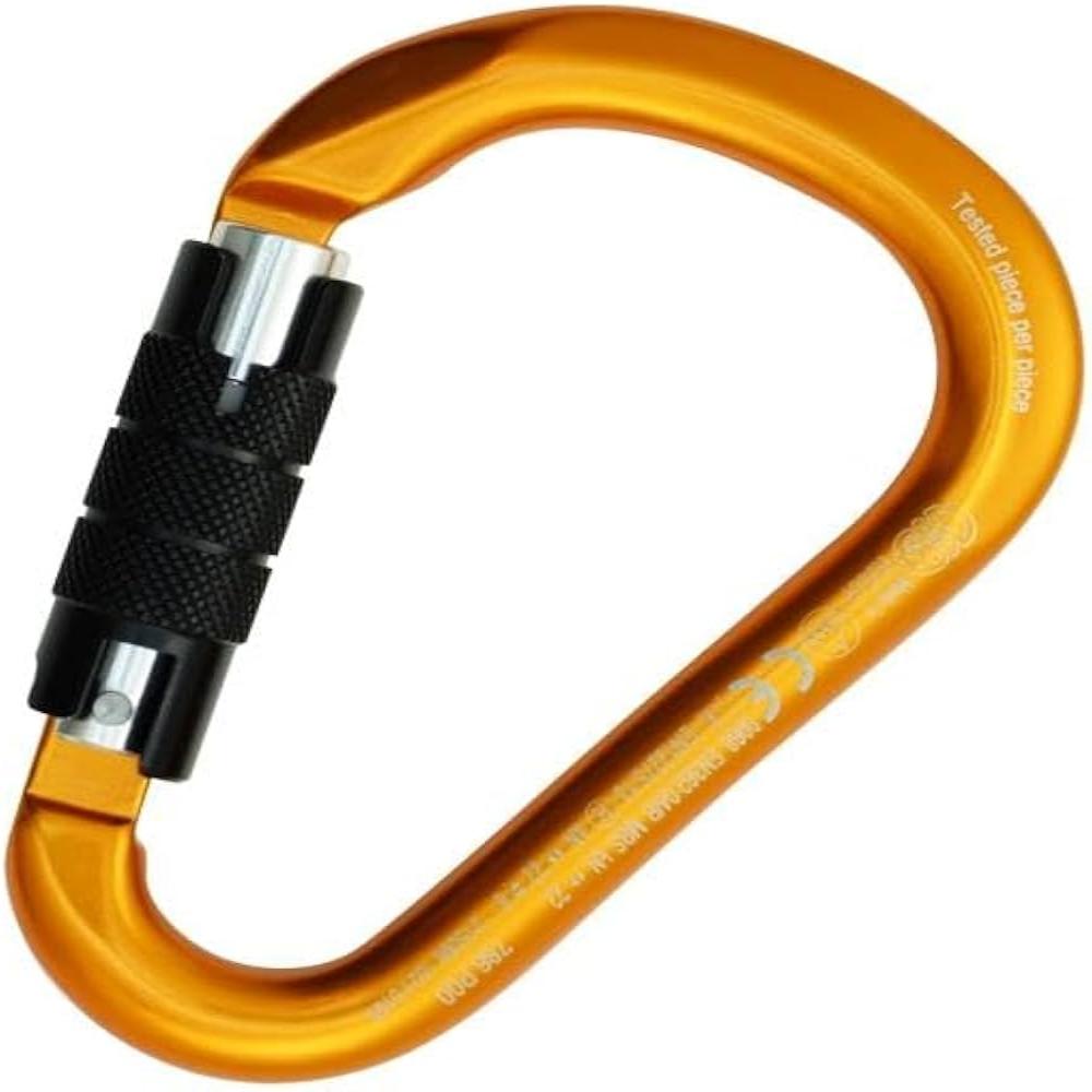 KONG HMS ALU TWIST LOCK CARABINER-ORANGE