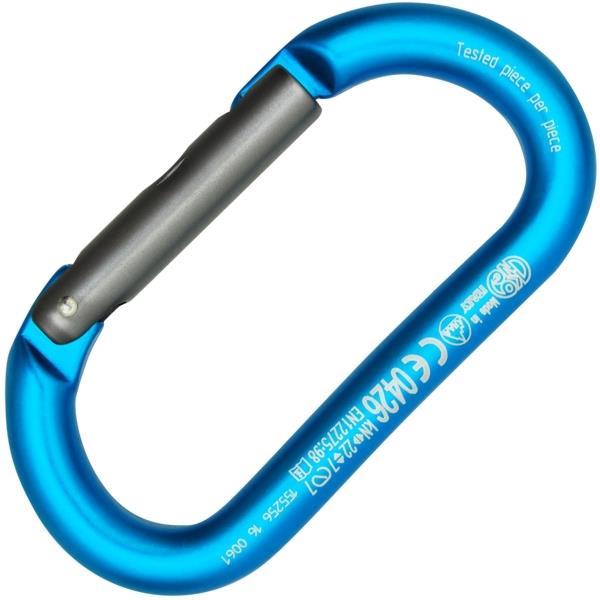 KONG OVAL ALU STRAIGHT CARABINER