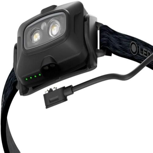 LED LENSER PORTABLE ELECTRIC LAMP HF4R CORE-BLACK