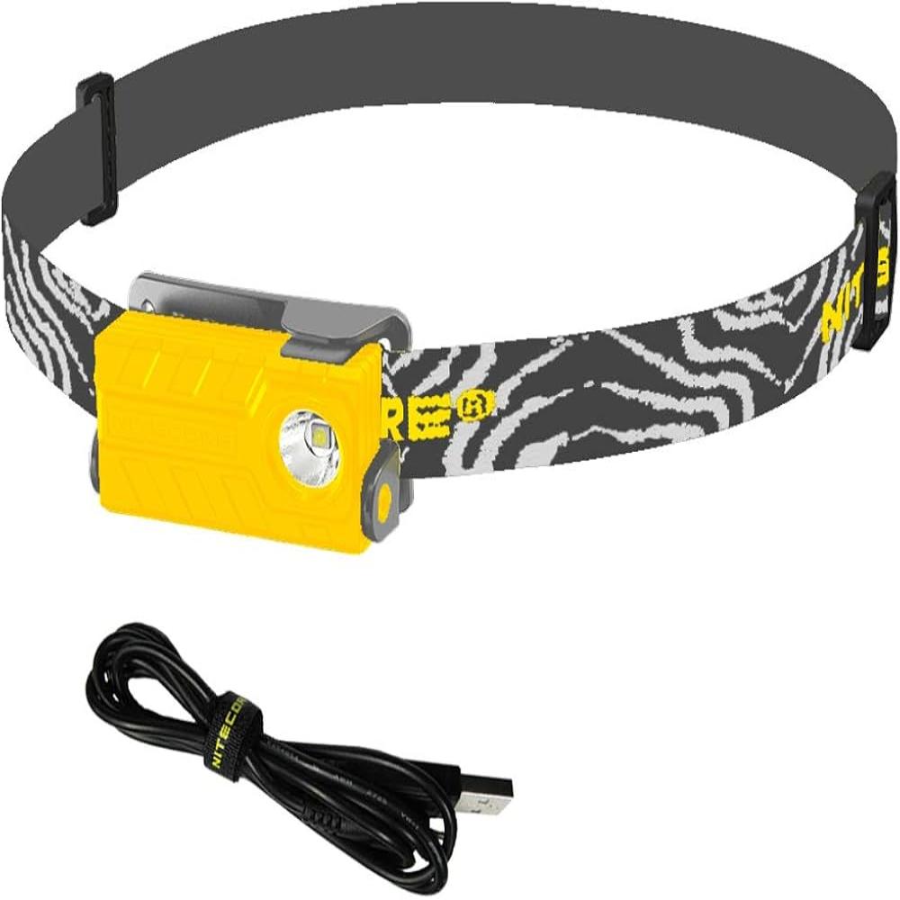 NITCORE NU20 RECHARABLE HEADLAMP 360 LUMENS