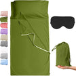 SLEEPING BAG COTTON LINER-GREEN - Stepin Adventure