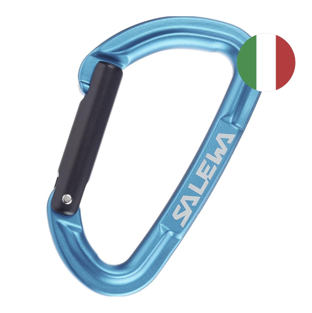 SALEWA HOT G3 STRAIGHT CARABINER-BLUE