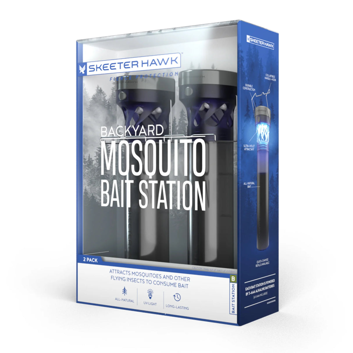 SKEETER HAWK BACKYARD MOSQUITO BAIT STATION -2 PACK