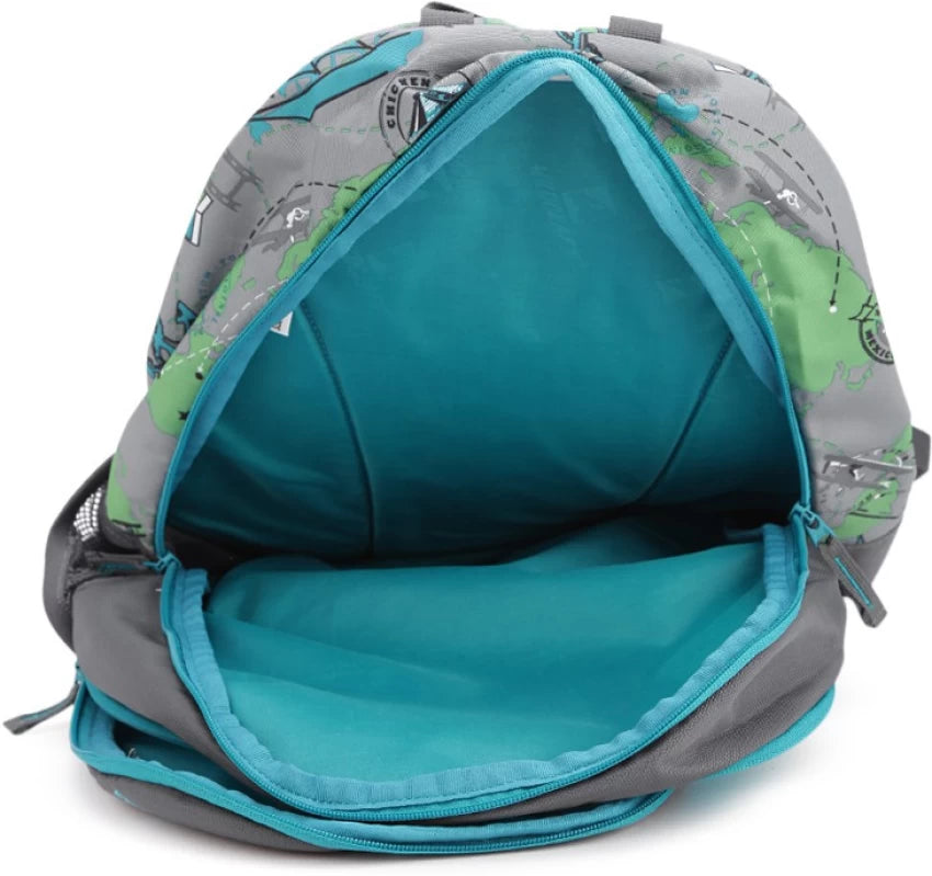 WILDCRAFT 4 GEO SCHOOL BAG -CAMO GREEN - Stepin Adventure