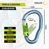 EDELRID HMS TRIPLELOCK CARABINER-TITAN