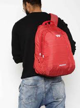 WILDCRAFT 1 FLARE UNISEX SCHOOL BAG-RED - Stepin Adventure