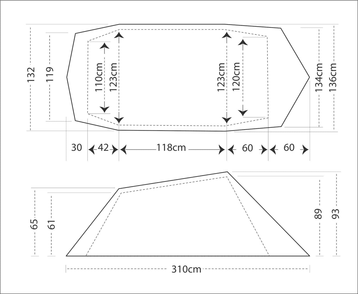 GIPFEL KARKEN 2 ULTRALIGHT TENT