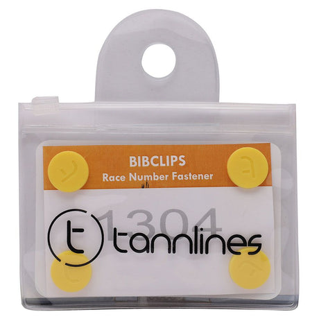 TANNLINES BIBCLIPS-NEON YELLOW - Stepin Adventure #