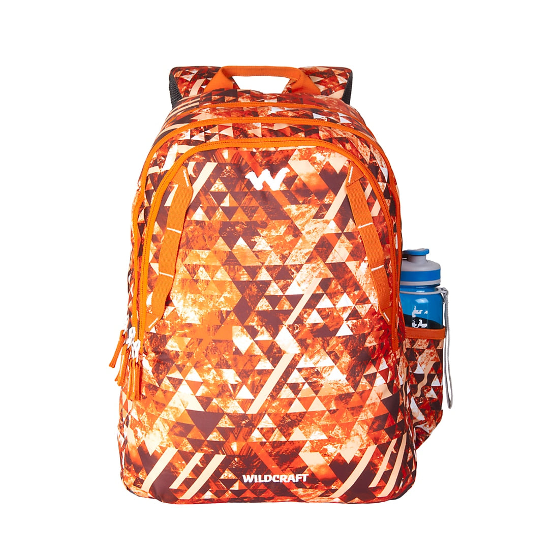 WILDCRAFT 1 GEO SCHOOL BAG-CAMO/ORANGE - Stepin Adventure #